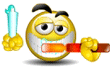emoticon cepillo de dientes